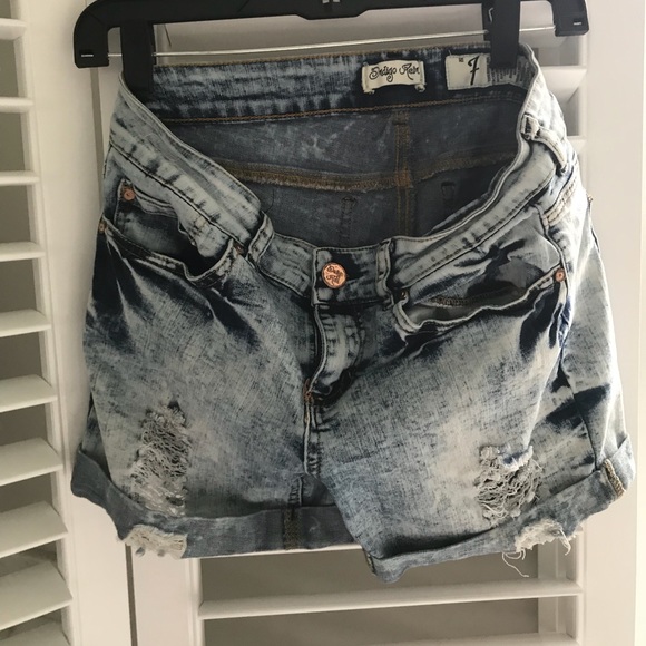 Jean shorts - Picture 2 of 2